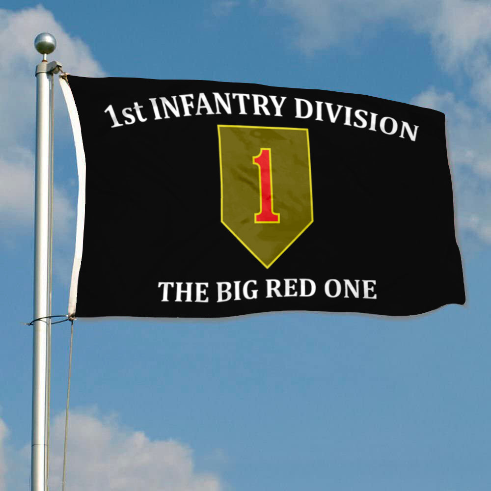 1st Infantry Division flag 3x5ft banner man cave 3