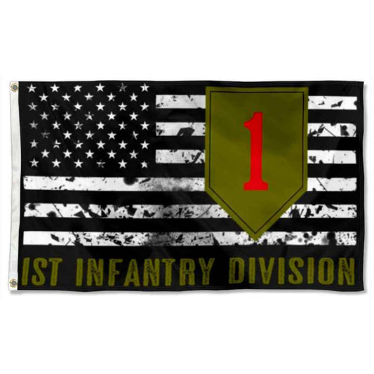 1st Infantry Division flag 3x5ft banner man cave