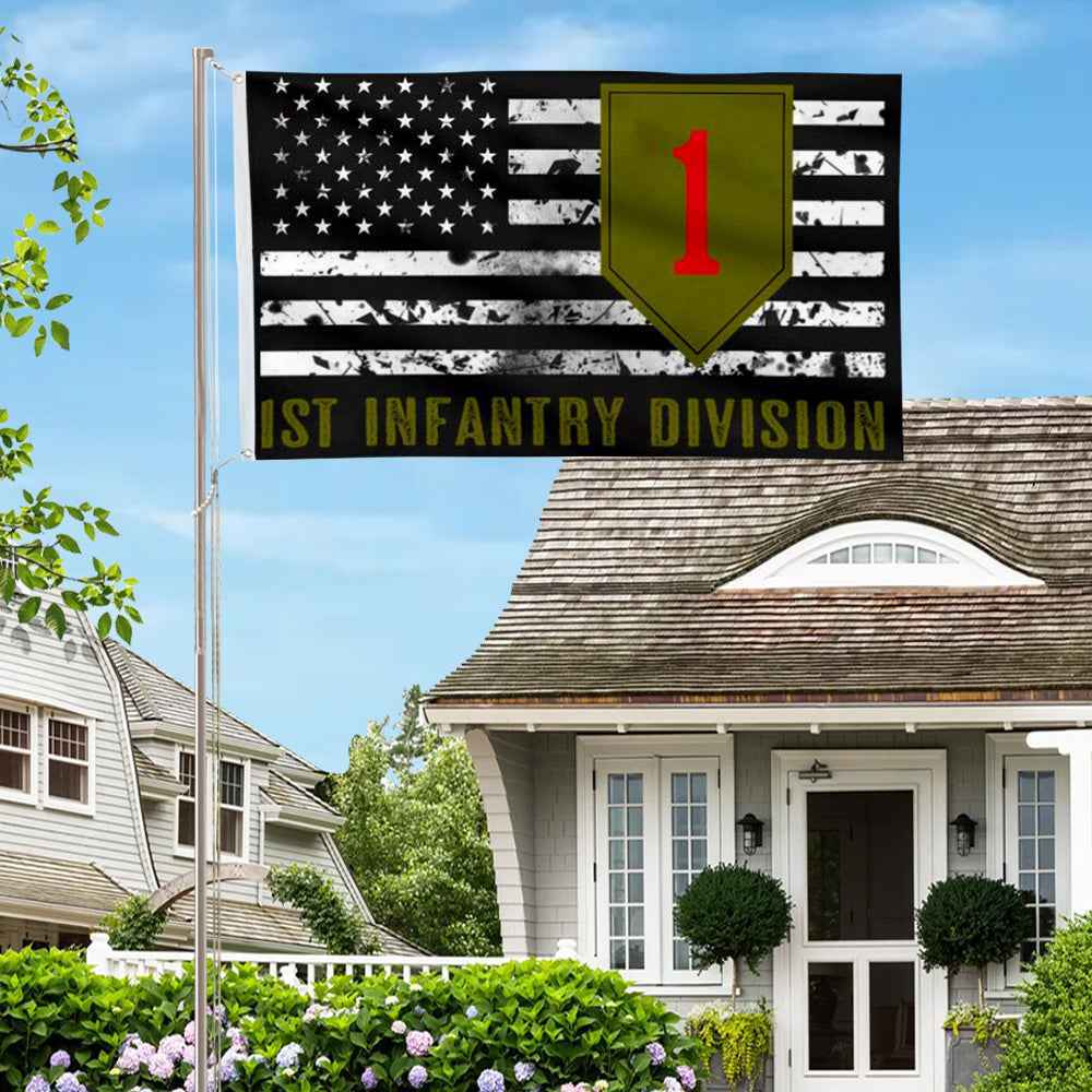 1st Infantry Division flag 3x5ft banner man cave