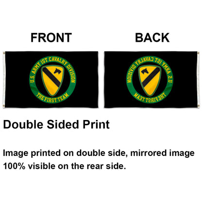 1st Cavalry Division flag 3x5ft banner man cave