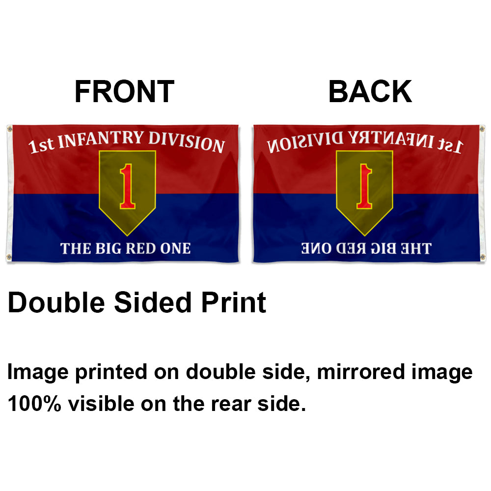 1st Infantry Division flag 3x5ft banner man cave 2
