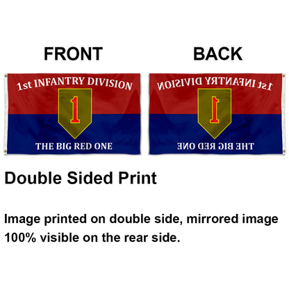 1st Infantry Division flag 3x5ft banner man cave 2