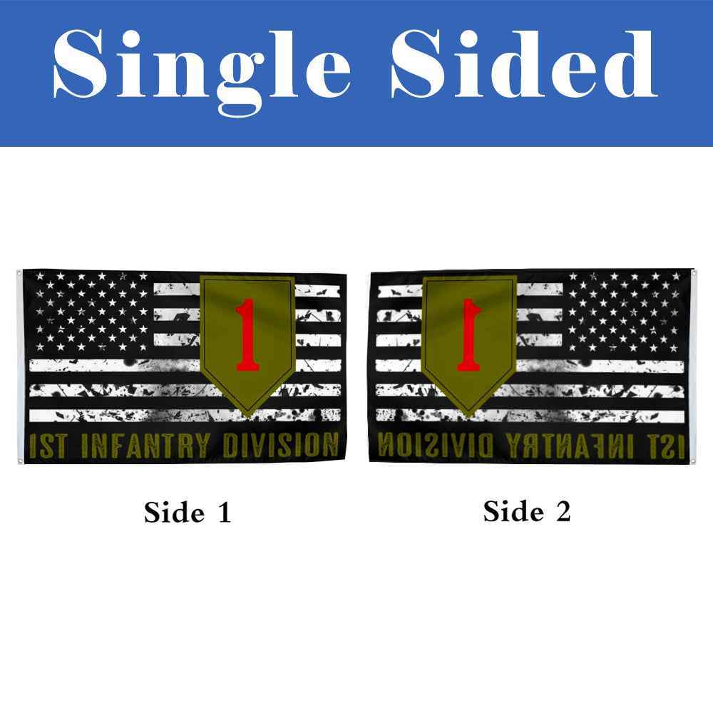 1st Infantry Division flag 3x5ft banner man cave