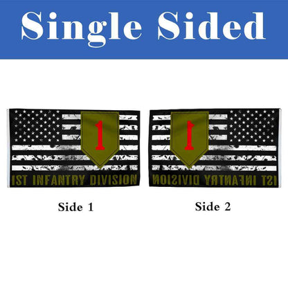 1st Infantry Division flag 3x5ft banner man cave