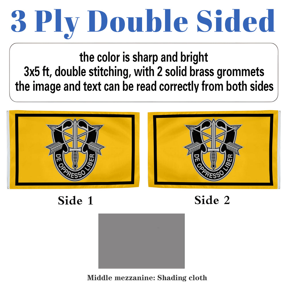 US 1st Special Forces Group flag 3x5ft banner man cave