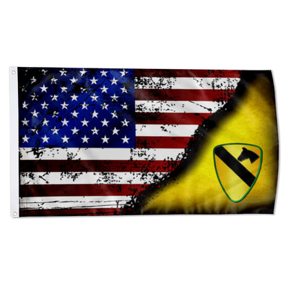 1st cavalry division stars and stripes flag 3x5ft banner man cave