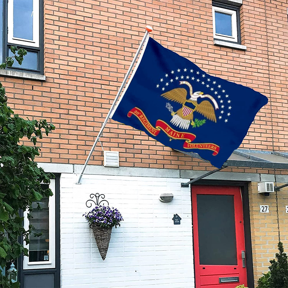 20th Maine Volunteer Infantry Regiment flag Union Army Civil War flags 3x5ft banner man cave