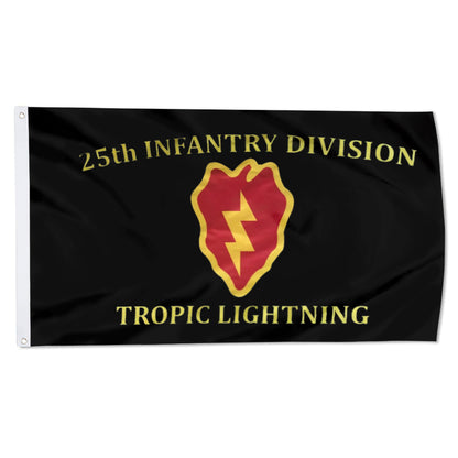 25th Infantry Division flag 3x5ft banner man cave