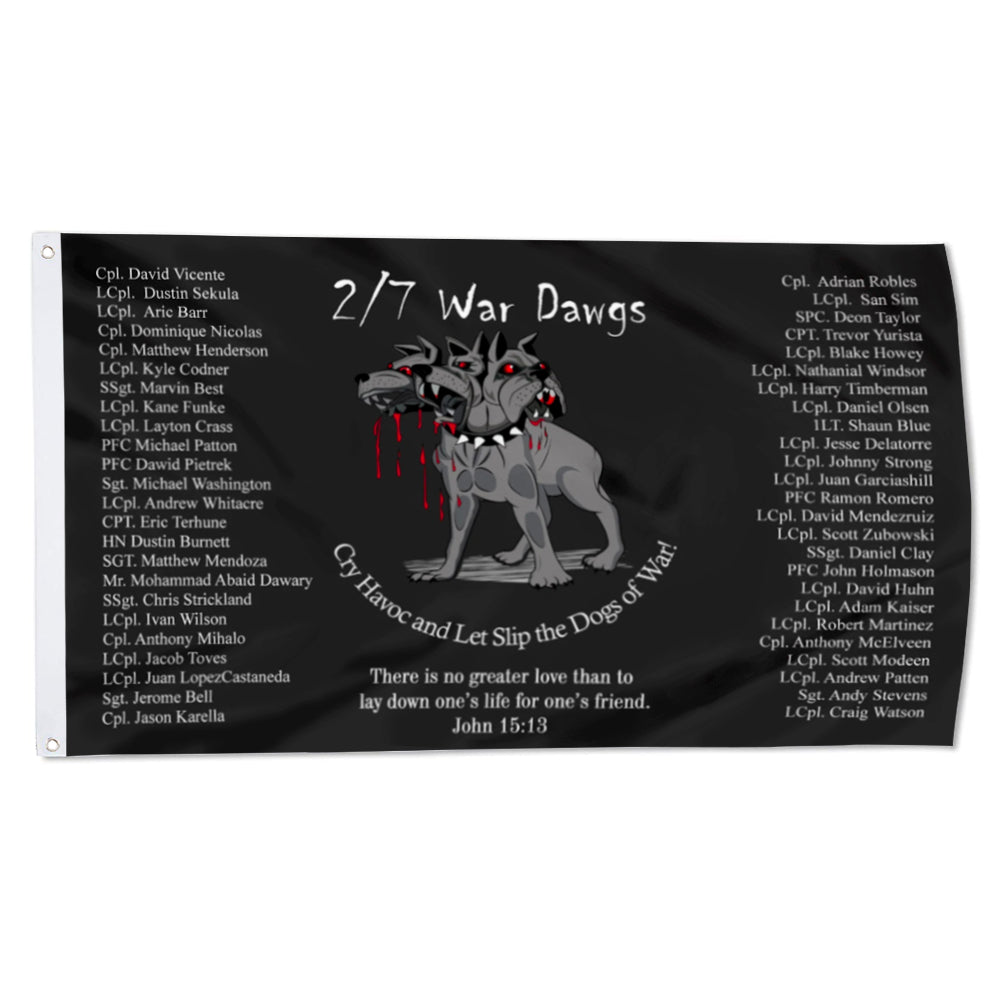 2/7 Company flag 3x5ft banner man cave 4