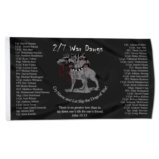 2/7 Company flag 3x5ft banner man cave 4