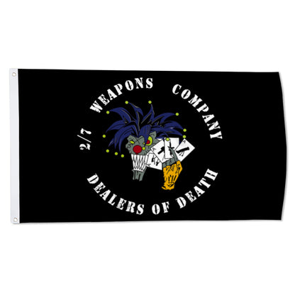2/7 Weapons Company flag 3x5ft banner man cave