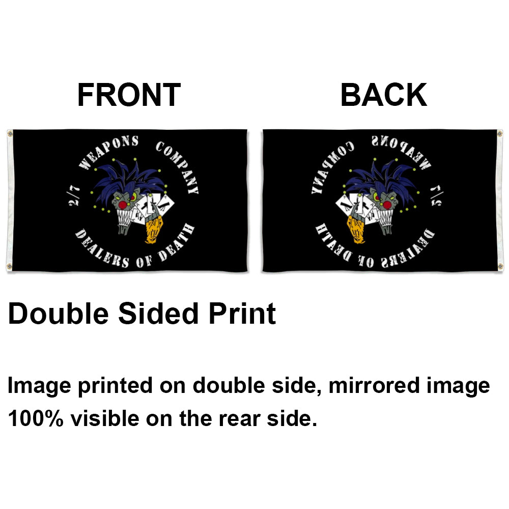 2/7 Company flag 3x5ft banner man cave 2