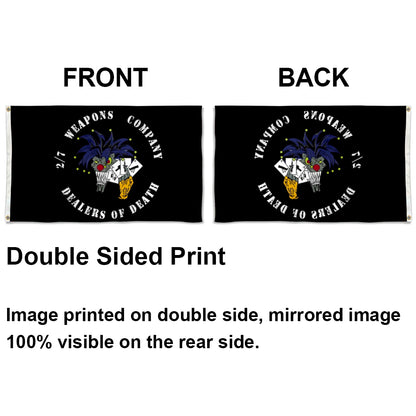 2/7 Company flag 3x5ft banner man cave 2