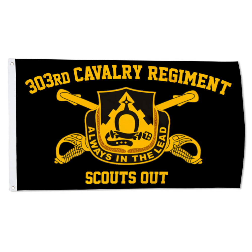 303rd Calvary Regiment flag Scouts Out flags 3x5ft banner man cave