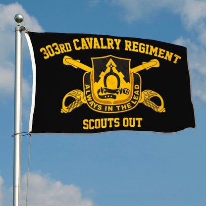 303rd Calvary Regiment flag Scouts Out flags 3x5ft banner man cave