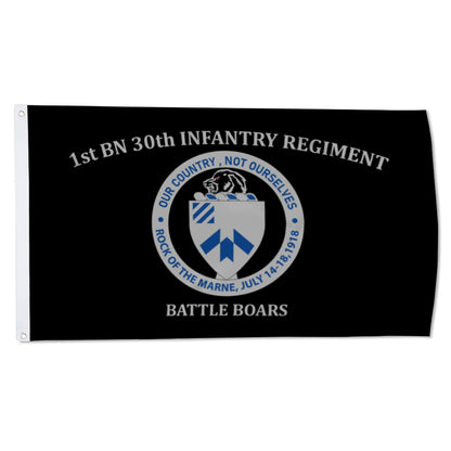 1st BN 30th Infantry Regiment Battle Boars flag 3x5ft banner man cave