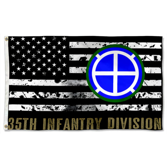 35th Infantry Division flag 3x5ft banner man cave