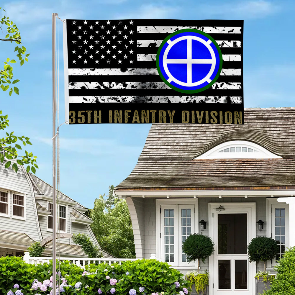 35th Infantry Division flag 3x5ft banner man cave