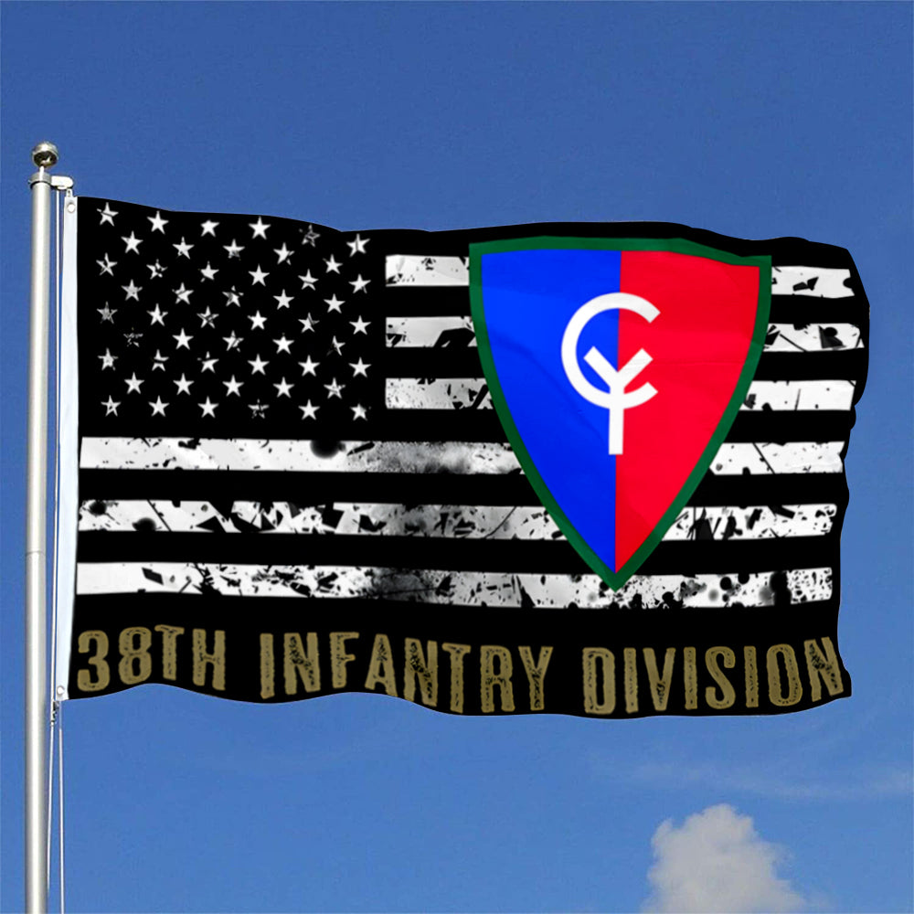 38th Infantry Division flag 3x5ft banner man cave