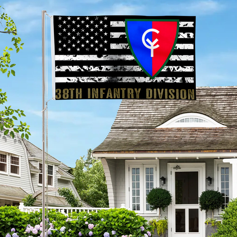 38th Infantry Division flag 3x5ft banner man cave