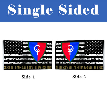 38th Infantry Division flag 3x5ft banner man cave