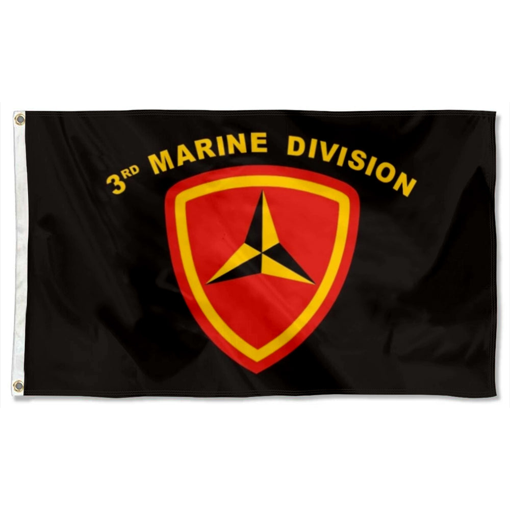 3rd Marine Division flag 3x5ft banner man cave