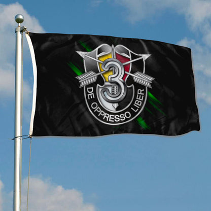 3rd Special Forces Group Numeral flag 3x5ft banner man cave