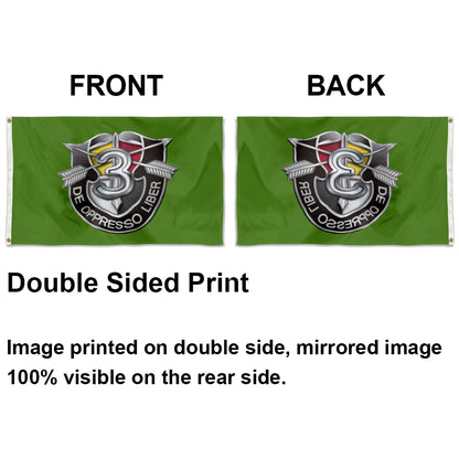 3rd Sfg Numeral Od Green flag 3x5ft banner man cave