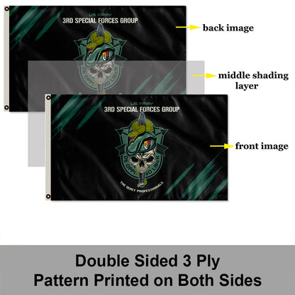 3rd Special Forces Group Snake Eaters flag 3x5ft banner man cave