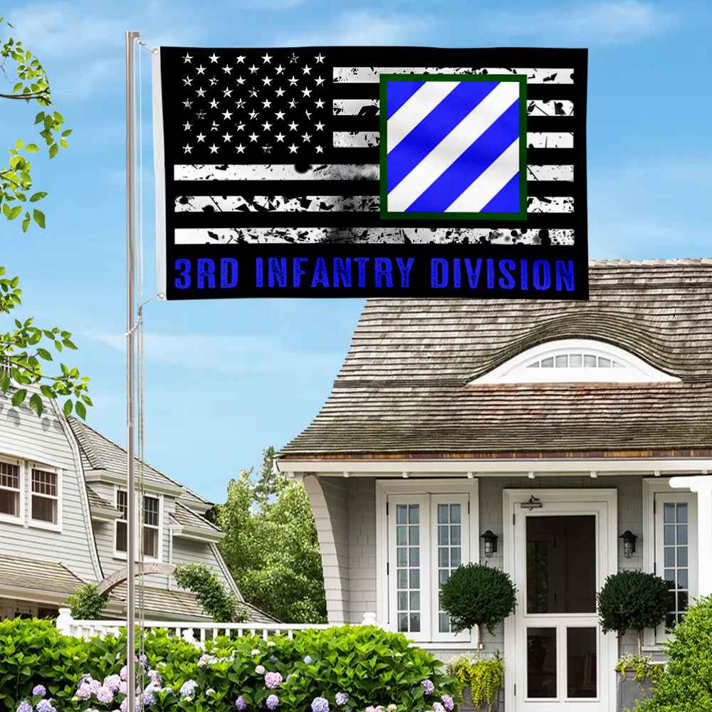 3rd Infantry Division flag 3x5ft banner man cave