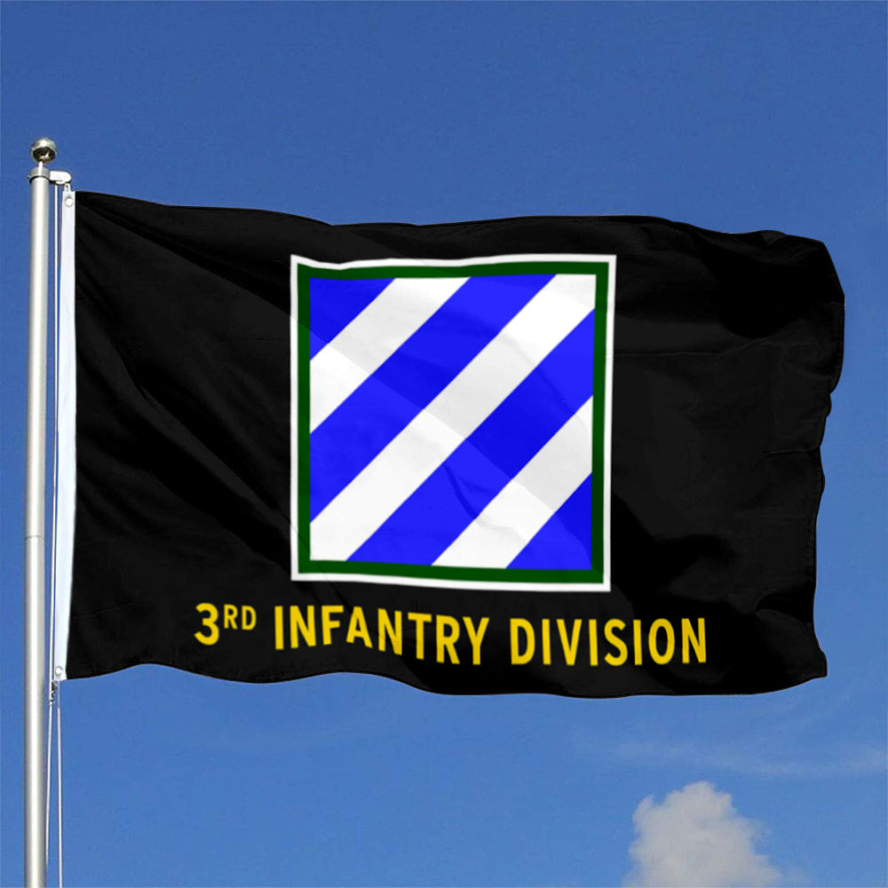 US 3rd Infantry Division flag 3x5ft banner man cave