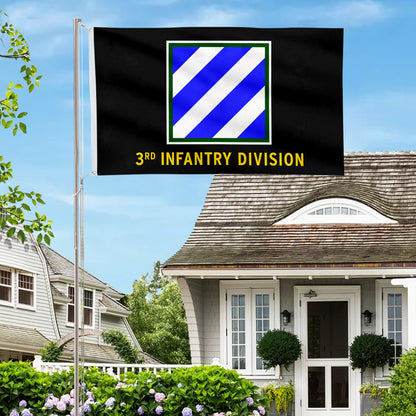 US 3rd Infantry Division flag 3x5ft banner man cave