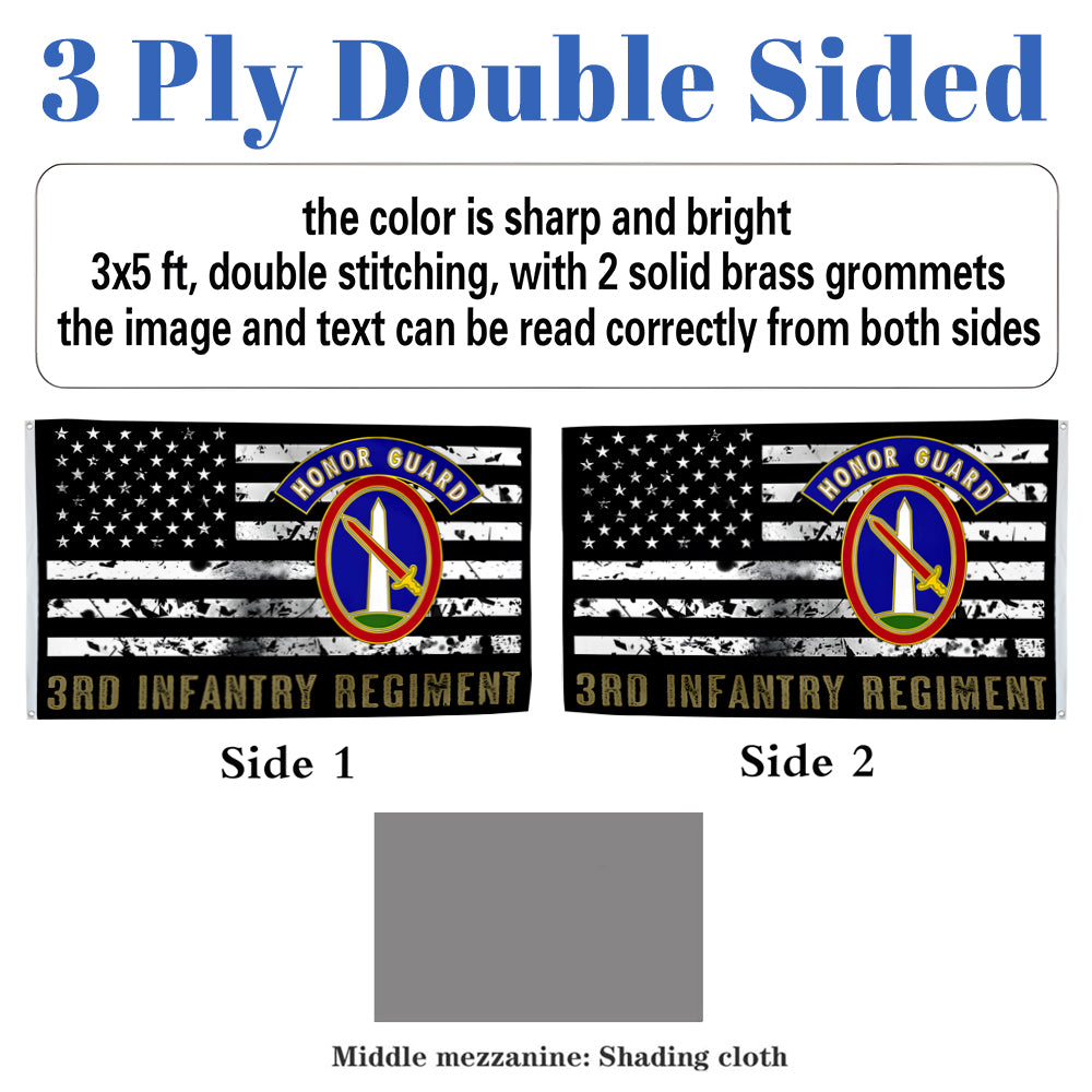 3rd Infantry Regiment flag 3x5ft banner man cave