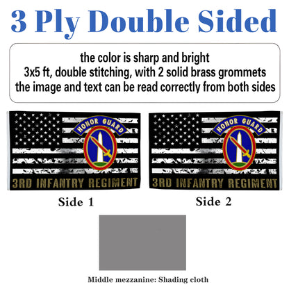 3rd Infantry Regiment flag 3x5ft banner man cave