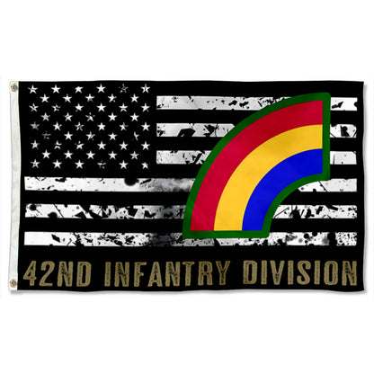 42nd Infantry Division flag 3x5ft banner man cave