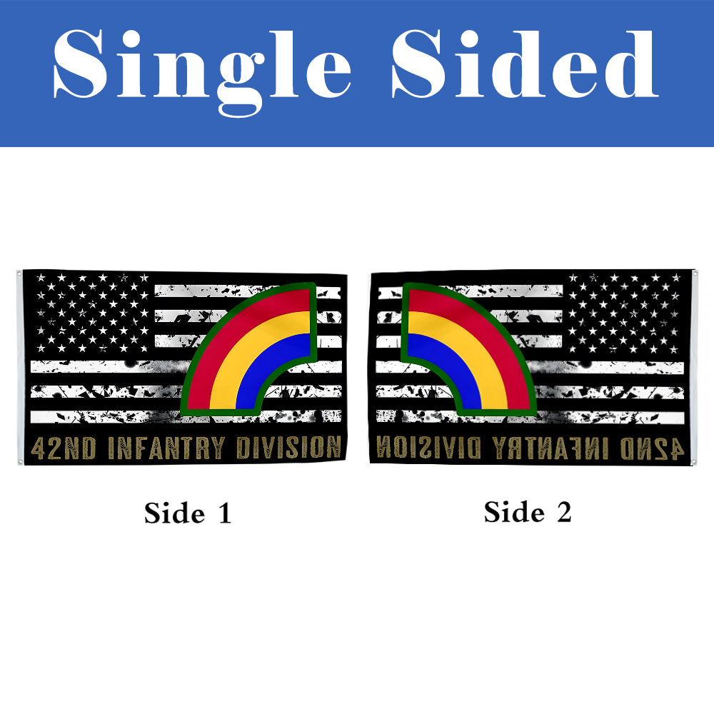 42nd Infantry Division flag 3x5ft banner man cave