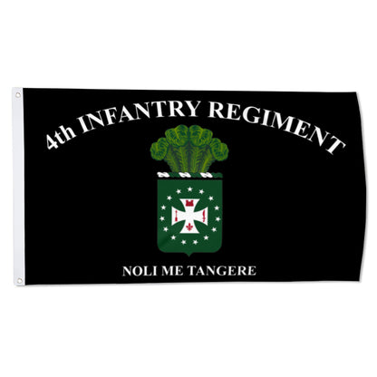 4th Infantry flag 3x5ft banner man cave 2