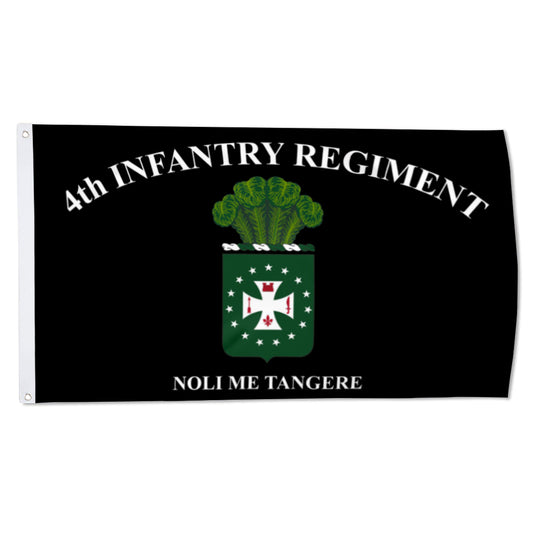 4th Infantry flag 3x5ft banner man cave 2