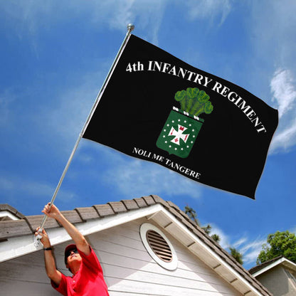 4th Infantry flag 3x5ft banner man cave 2