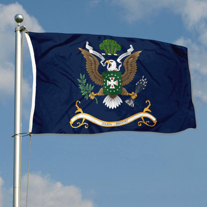 4th Infantry flag 3x5ft banner man cave 3
