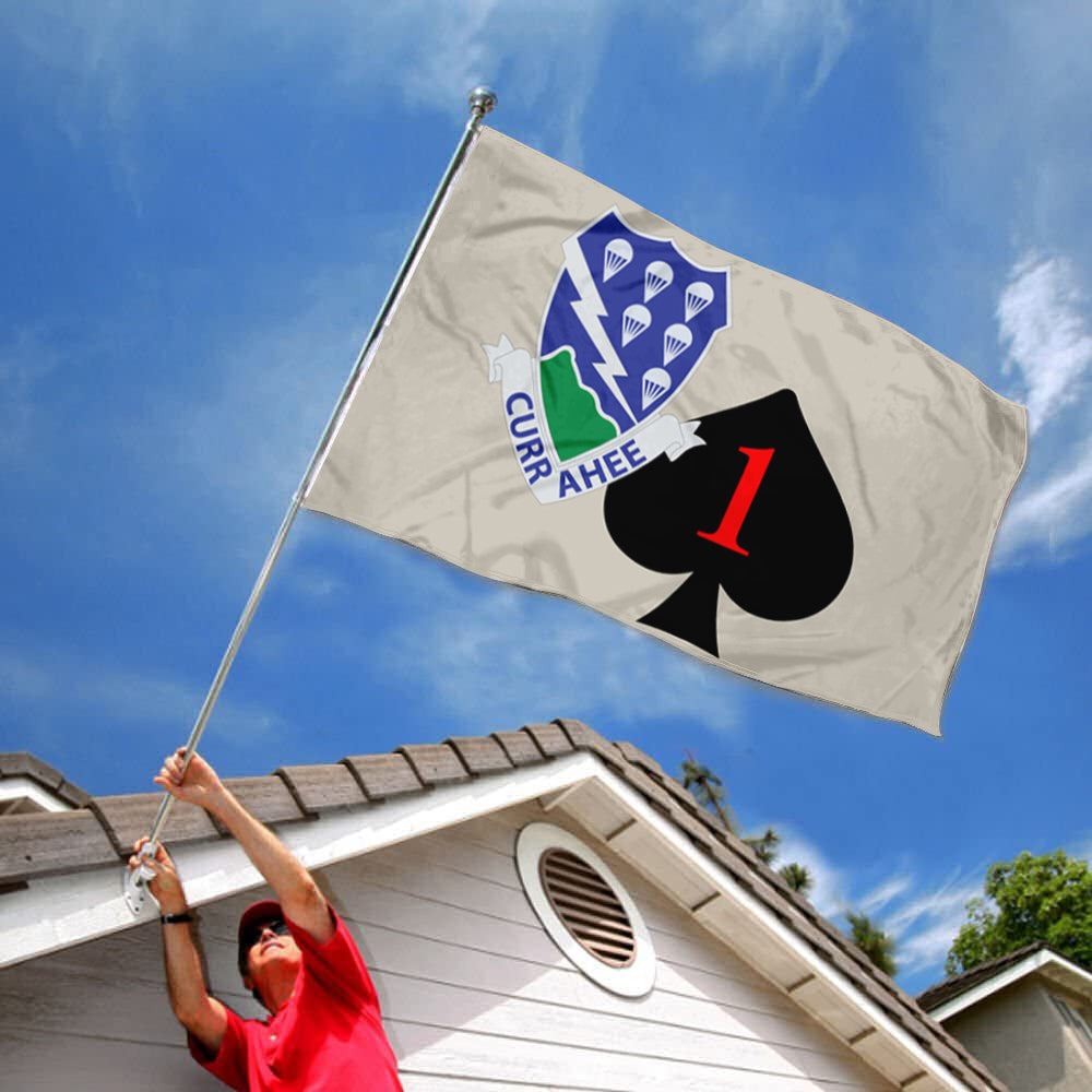 506th Infantry Currahee flag 3x5ft banner man cave