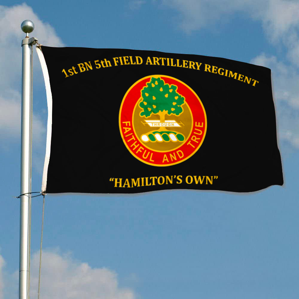 5th Field Artillery flag 3x5ft banner man cave
