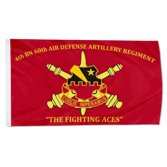 60th Air Defense Artillery flag 4th BN 60th ADA The Fighting Aces flags 3x5ft banner man cave