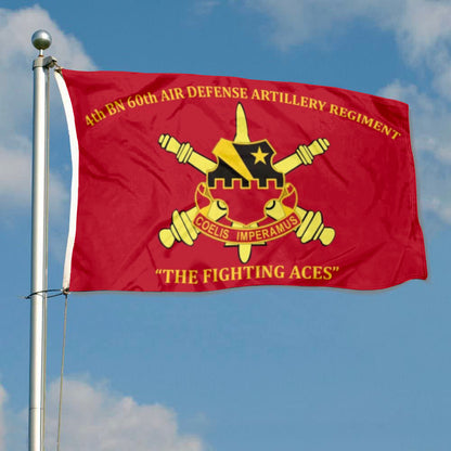 60th Air Defense Artillery flag 4th BN 60th ADA The Fighting Aces flags 3x5ft banner man cave