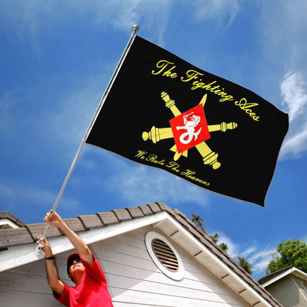 60th Air Defense Artillery flag The Fighting Aces flags 3x5ft banner man cave