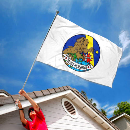 60th Air Defense Artillery flag We Rule The Heavens flags 3x5ft banner man cave