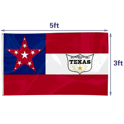 6th Texas Cavalry flag Civil War Battalion Regiment Gould Sixth TX flags 3x5ft banner man cave