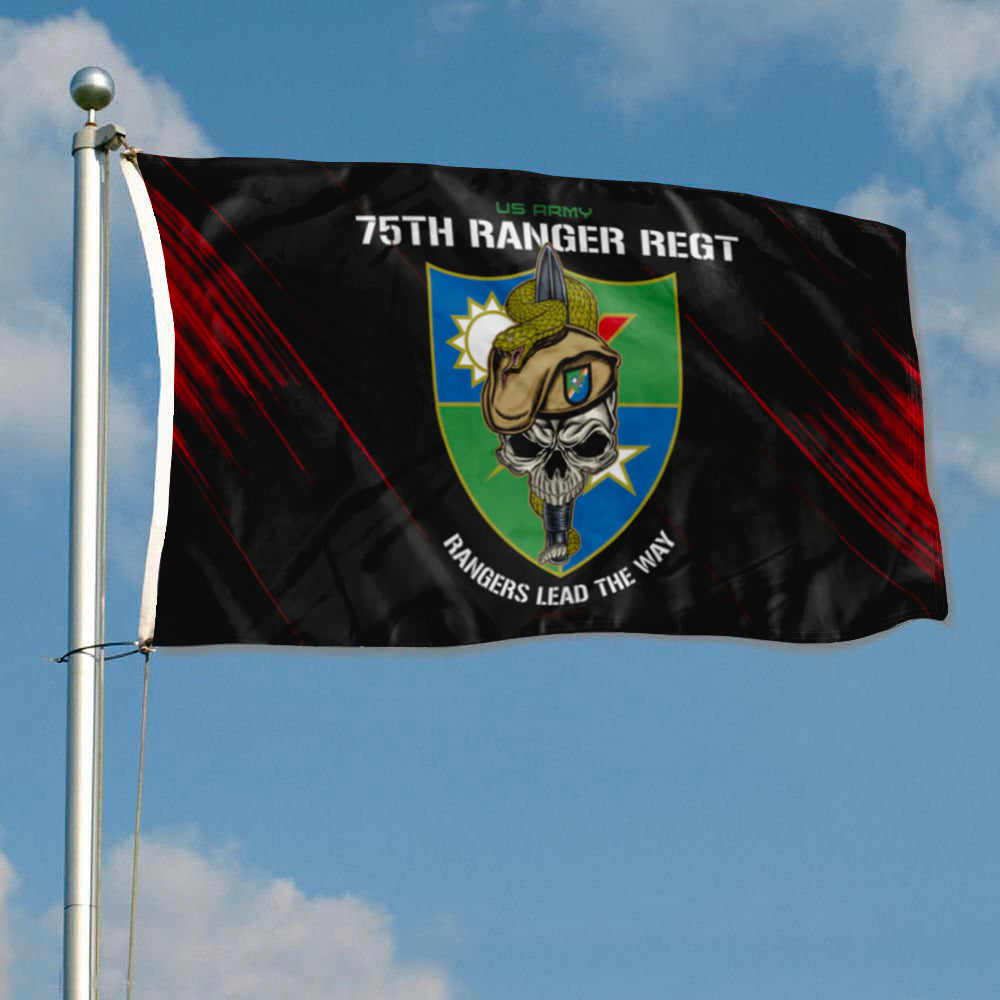 75TH RANGER REGIMENT SNAKE EATERS flag 3x5ft banner man cave