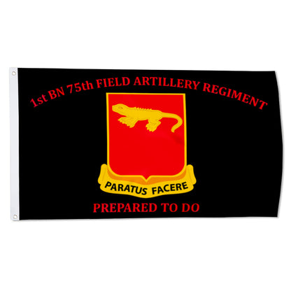 75th Field Artillery flag 1st BN 75th  FA Prepared To Do flags 3x5ft banner man cave