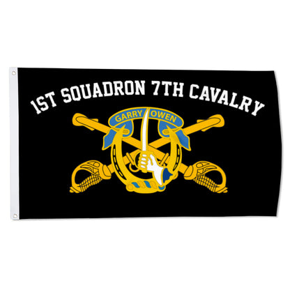 7th Cavalry 1st squadron flag 3x5ft banner man cave